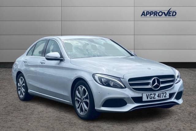 Mercedes-Benz C Class 2.1 C220d Sport 4dr 9G-Tronic Saloon Diesel SILVER