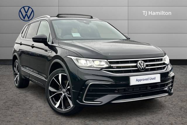 Volkswagen Tiguan Allspace 2.0 TDI 4Motion R-Line 5dr DSG Estate Diesel BLACK